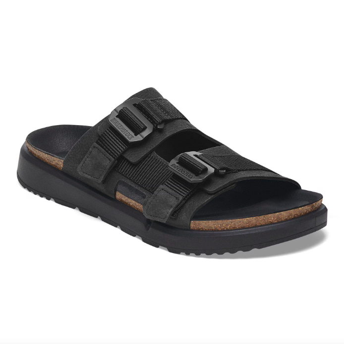 Shinjuku 2 Strap Cuir naturel/Textile - Noir