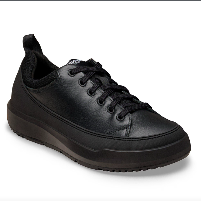 Melbourne PRO ESD Cuir naturel enduit - Jet Black