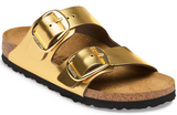 Arizona Big Buckle Cuir naturel - High-Shine Pure Sage