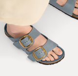 Arizona Big Buckle Cuir huilé - Basalt Gray