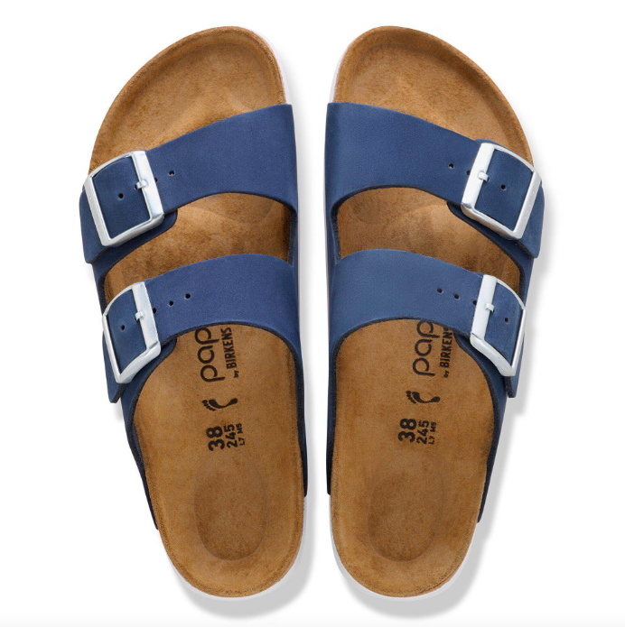 Arizona Flex Platform Cuir nubuck - New Navy