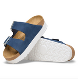 Arizona Flex Platform Cuir nubuck - New Navy
