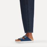 Arizona Flex Platform Cuir nubuck - New Navy