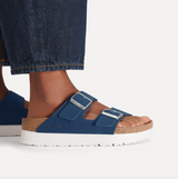 Arizona Flex Platform Cuir nubuck - New Navy