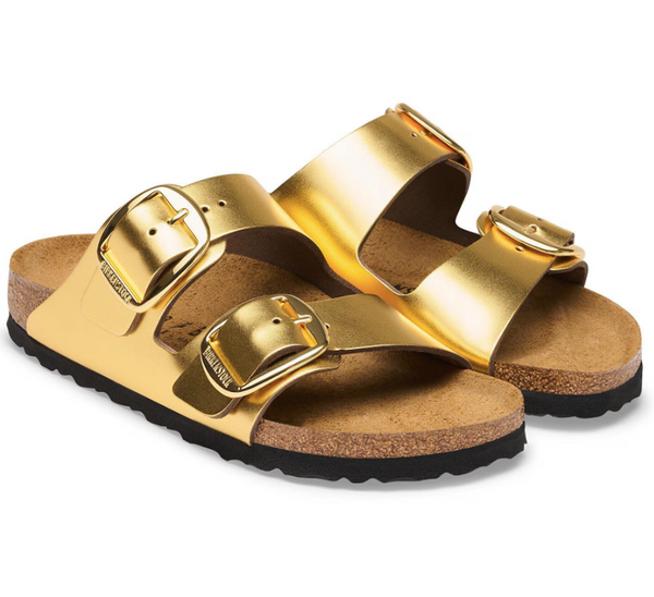 Arizona Big Buckle Cuir naturel - High-Shine Pure Sage