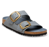 Arizona Big Buckle Cuir huilé - Basalt Gray