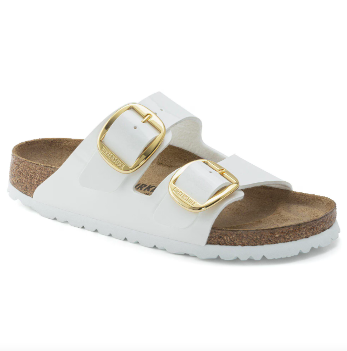 Arizona Big Buckle Birko-Flor verni - Patent White