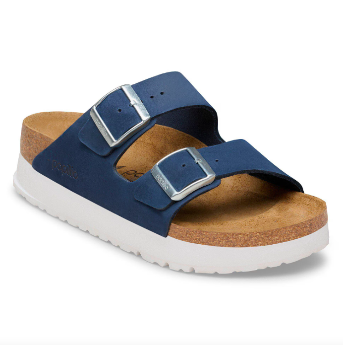 Arizona Flex Platform Cuir nubuck - New Navy