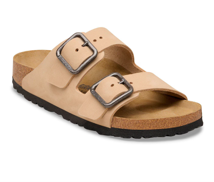 Arizona Wire Buckle Cuir nubuck - Sandcastle