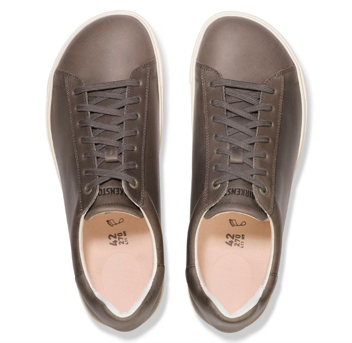 Bend Low Cuir naturel - Iron