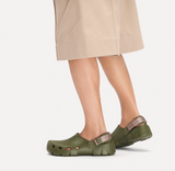 Birki Flow TEX EVA - Khaki/Gray Taupe