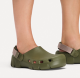 Birki Flow TEX EVA - Khaki/Gray Taupe