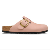 Boston Big Buckle Cuir nubuck - Soft Pink