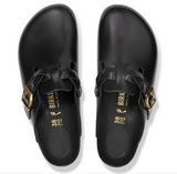 Boston Braided Cuir naturel - Black New Dressy Leather