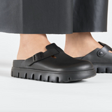 Boston Chunky Cuir naturel Noir