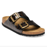 Arizona Emboss Leather Black