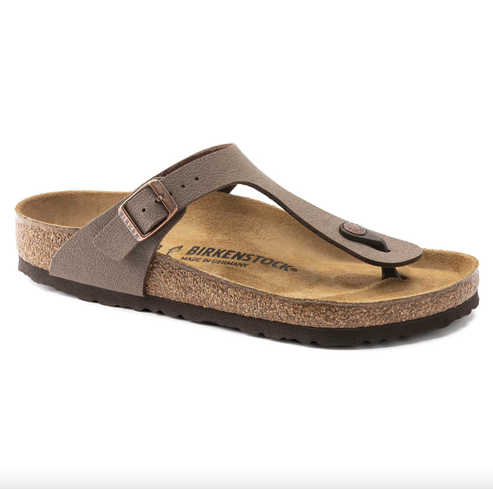 Gizeh Birko-Flor Nubuck Mocca