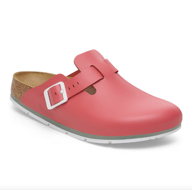 Boston PRO Cuir naturel - Mars Red