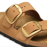 Arizona Big Buckle Cuir nubuck - Mink