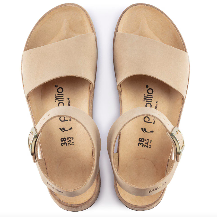 Glenda Cuir nubuck - Sandcastle