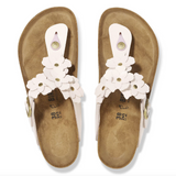 Gizeh Flower Embellishment Cuir naturel - Rose clair