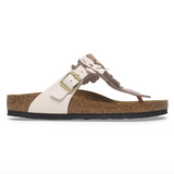 Gizeh Flower Embellishment Cuir naturel - Rose clair