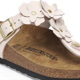 Gizeh Flower Embellishment Cuir naturel - Rose clair