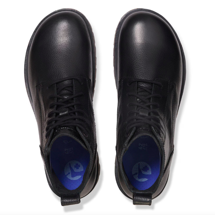 Highwood Lace Mid Women Cuir naturel - Noir