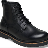 Highwood Lace Mid Women Cuir naturel - Noir