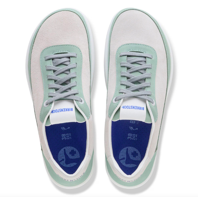 Honnef City Cuir mixte - Pure Sage / Blanc
