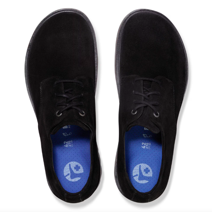Highwood Lace Low Suède - Noir