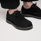 Highwood Lace Low Suède - Noir