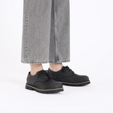 Highwood Lace Low Cuir naturel - Black