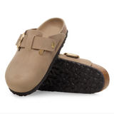 Boston Big Buckle Tobacco Brown