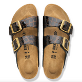 Arizona Emboss Leather Black