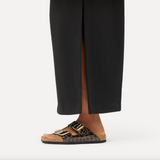 Arizona Emboss Leather Black