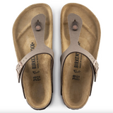 Gizeh Birko-Flor Nubuck Mocca