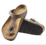 Gizeh Birko-Flor Nubuck Mocca
