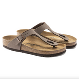 Gizeh Birko-Flor Nubuck Mocca