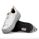 Melbourne PRO ESD Cuir naturel enduit - Brilliant White