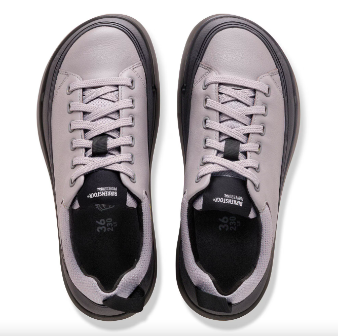 Melbourne PRO ESD Cuir naturel enduit - Gun Metal