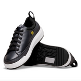 Melbourne PRO ESD Cuir naturel enduit - Black/White