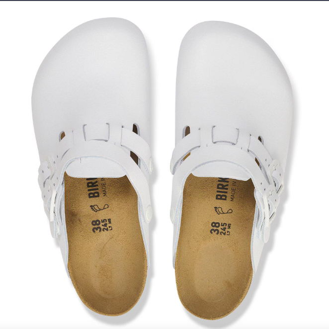 Kay PRO Cuir naturel enduit - White