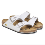 Arizona PRO ESD Cuir naturel enduit - White