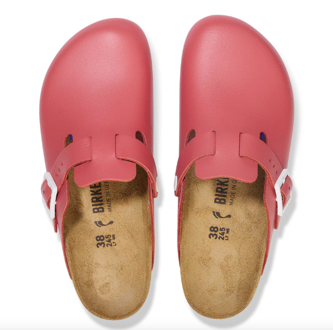 Boston PRO Cuir naturel - Mars Red