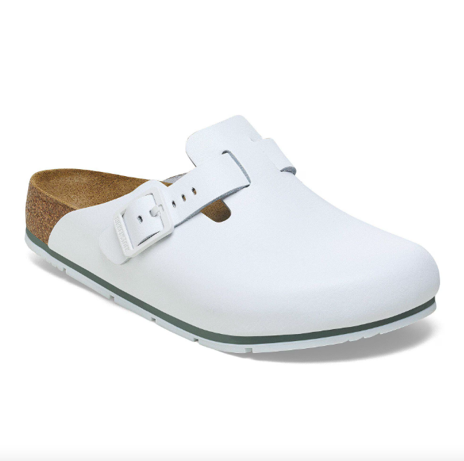 Boston PRO Cuir naturel - White