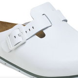 Boston PRO Cuir naturel - White