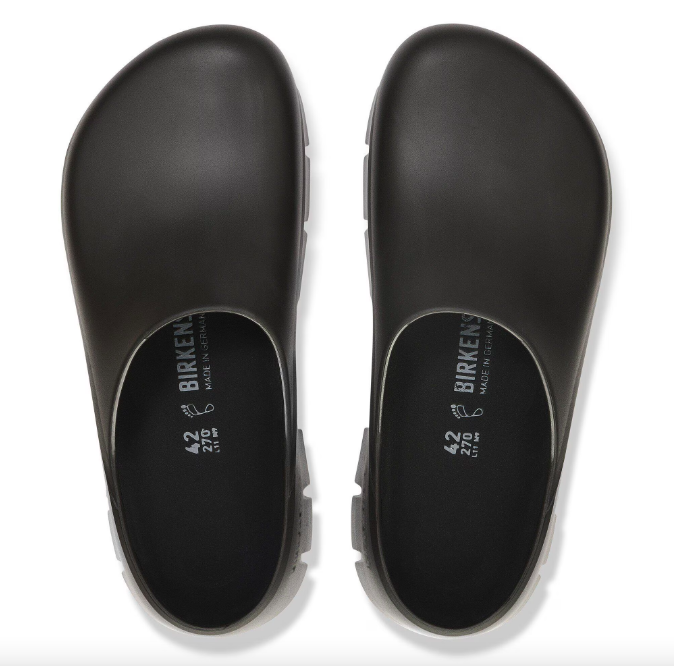 Super Birki Cuir naturel enduit - Noir