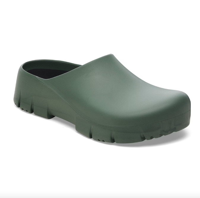 Super Birki Cuir naturel enduit - Vert