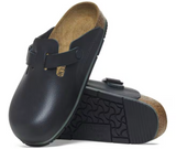 Boston PROF Cuir naturel enduit - Noir